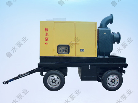 移動式拖(tuō)車柴(chái)油機泵車